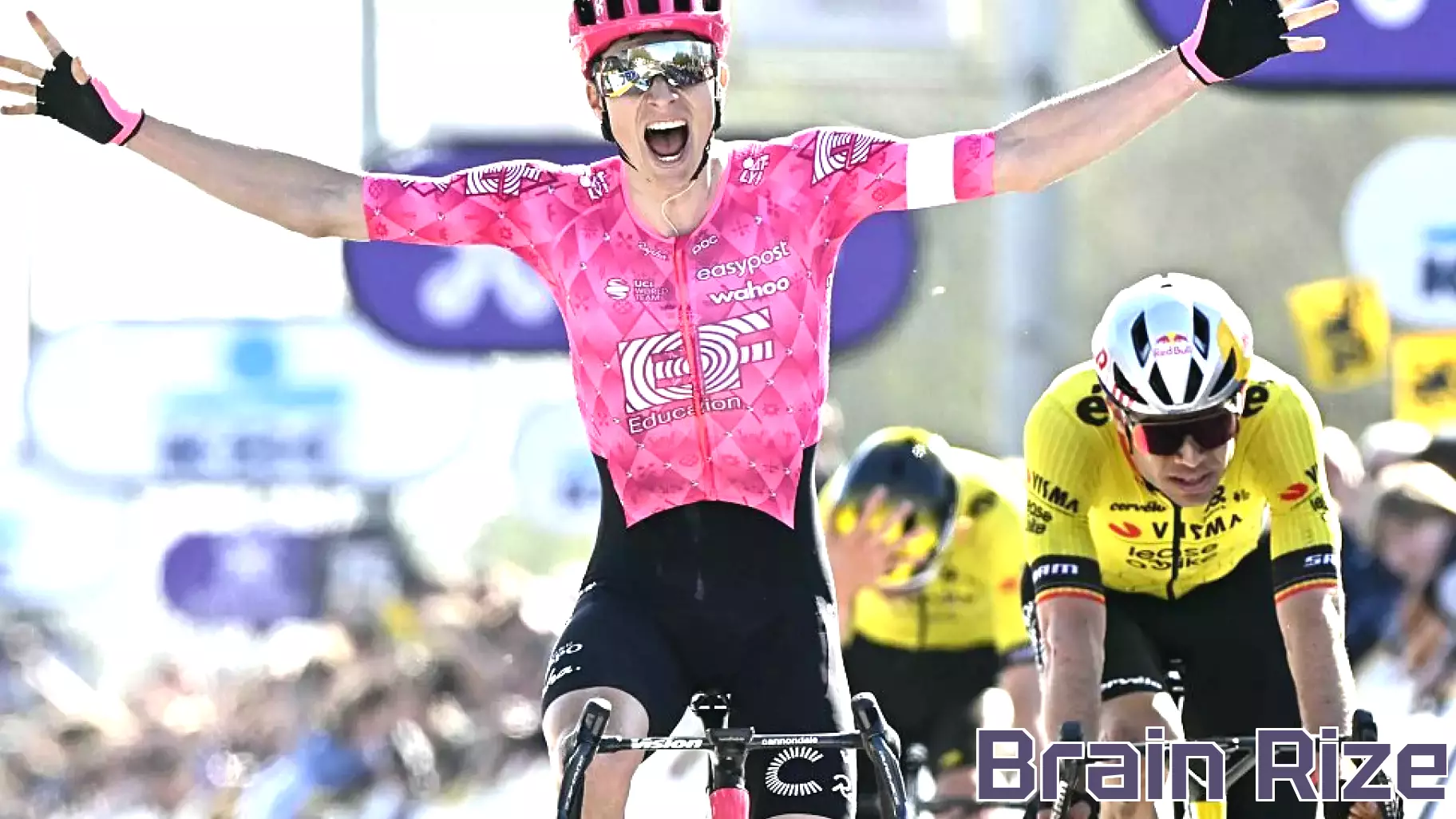 Strategic Mastery: Visma's Tactics Against Wout van Aert