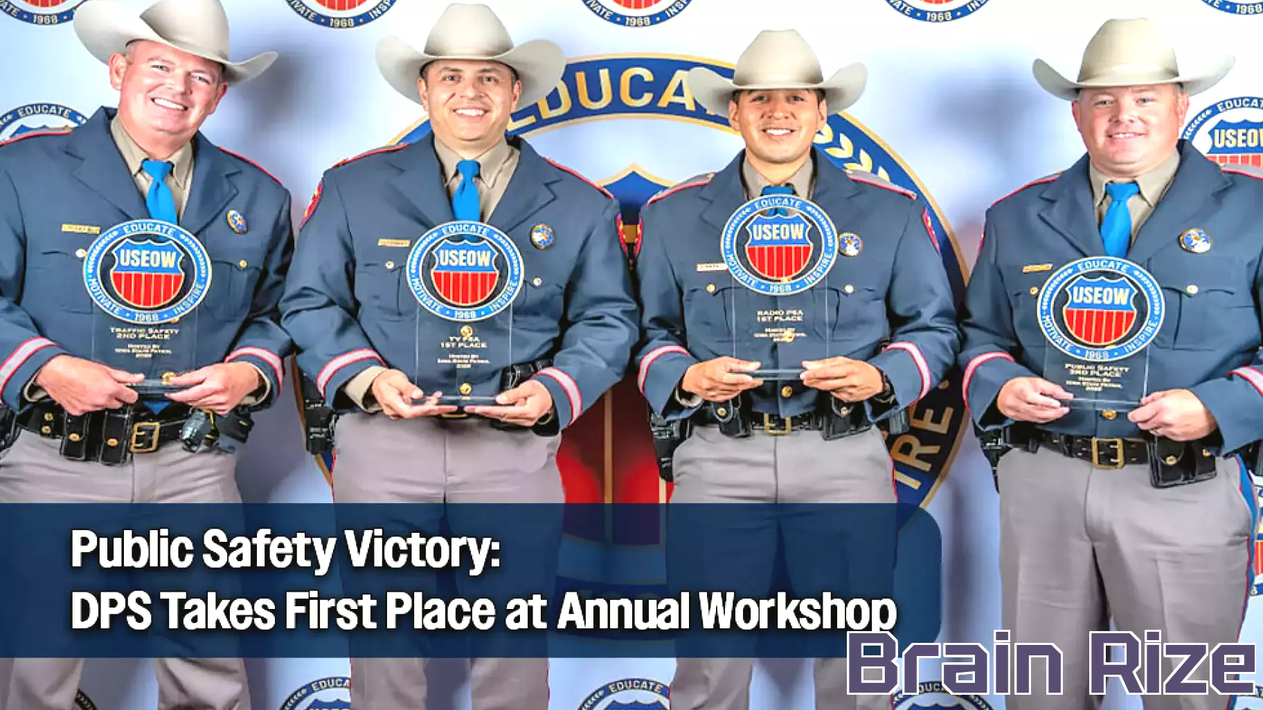 Texas DPS Wins Top Spot at Uniformed Safety Education Conference