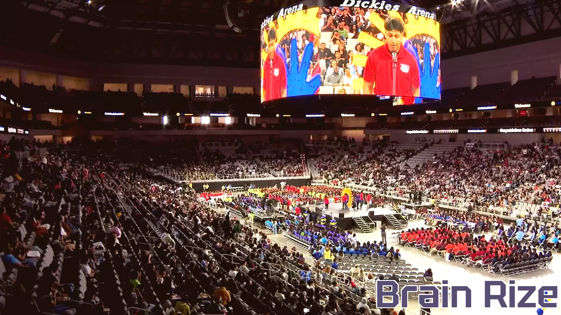 Uplift Education Hosts Exciting Senior Decision Day at Dickies Arena