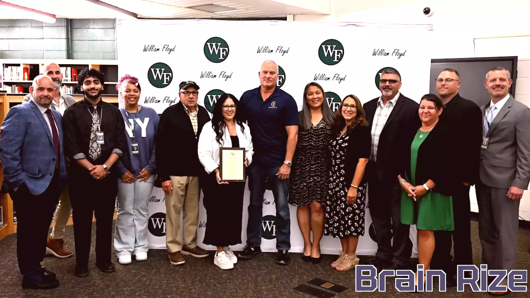 William Floyd Board of Education Honors Golf Tournament Organizers