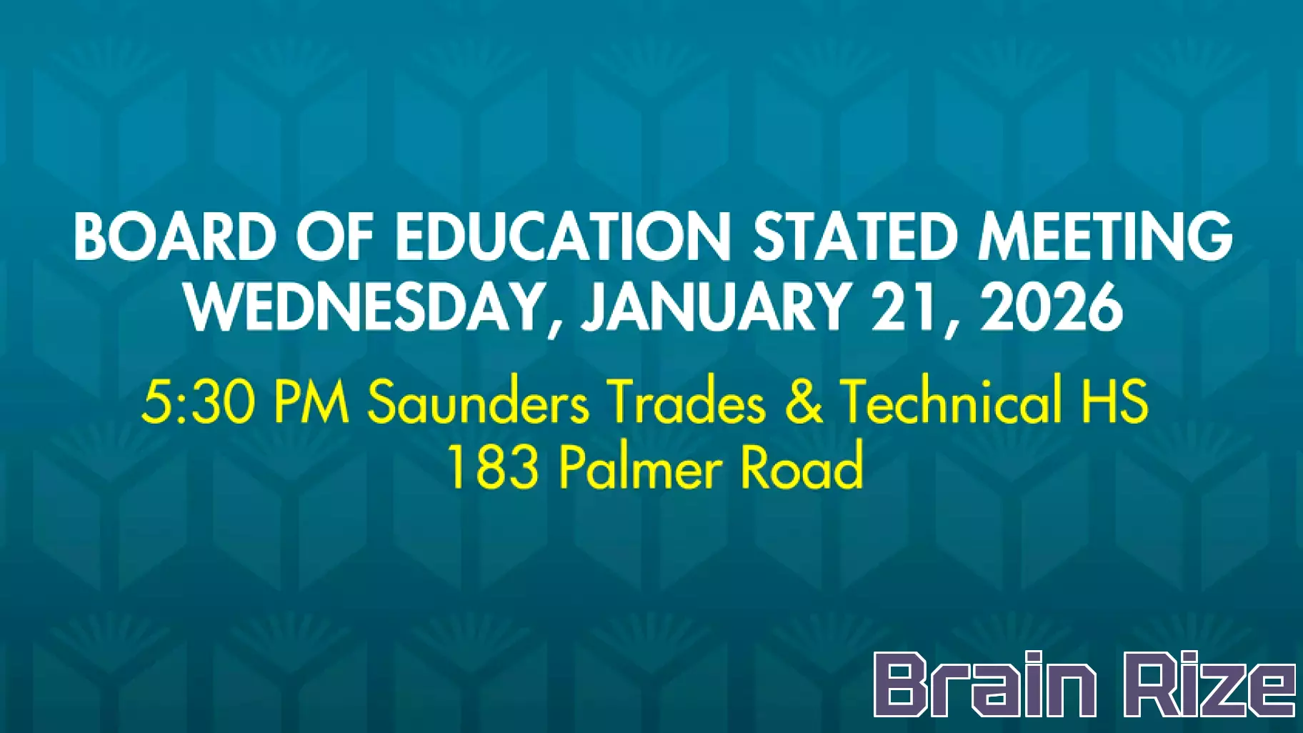 Yonkers Board of Education Holds Public Meeting