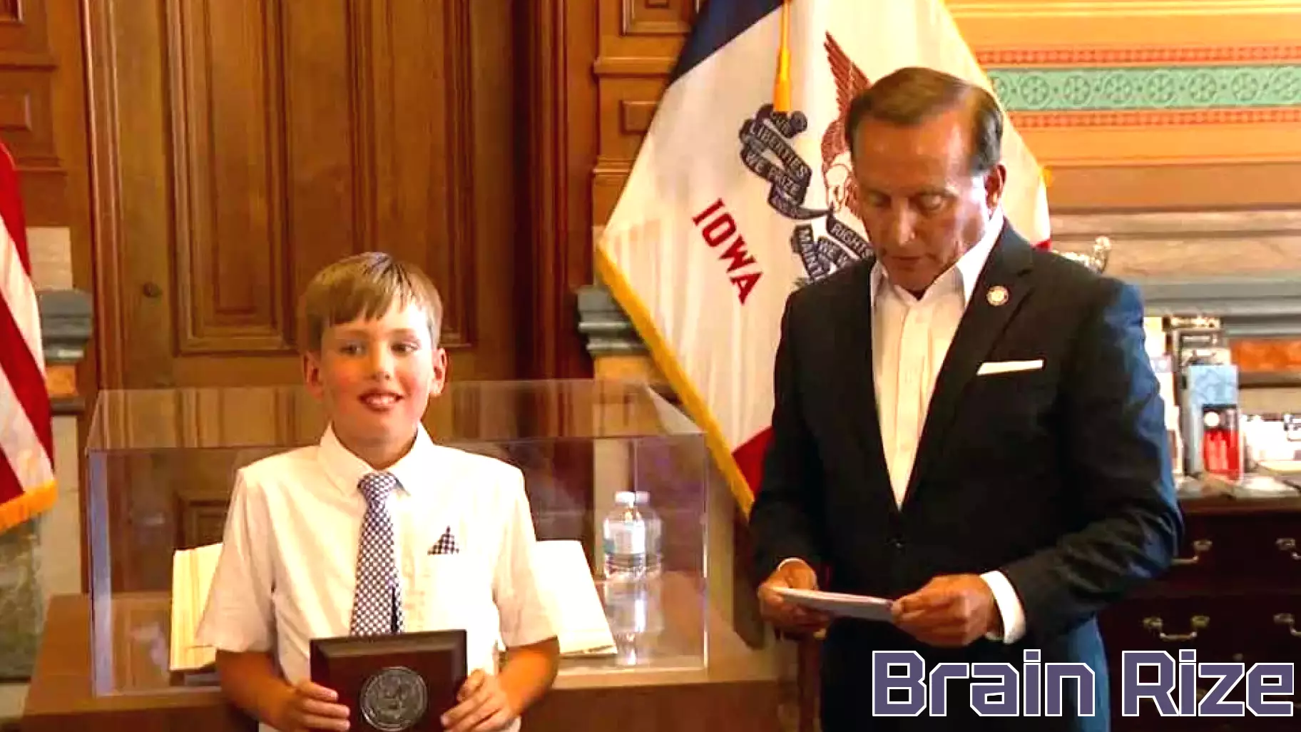 Young Advocate for Democracy: Iowa Boy Receives National Award