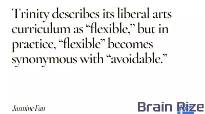 At Duke, we are not getting a liberal arts education