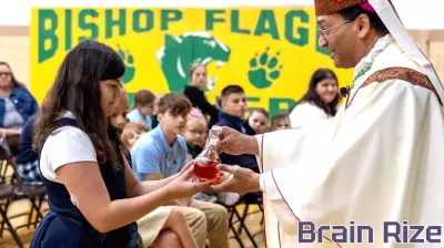 Catholic education is 'an act of hope' that proclaims Christ's love, says Bishop Fernandes