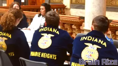 Indiana FFA Members Advocate for Agricultural Education