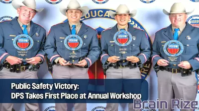 Texas DPS Wins Top Spot at Uniformed Safety Education Conference