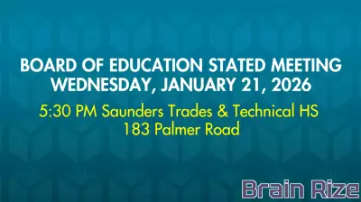 Yonkers Board of Education Holds Public Meeting