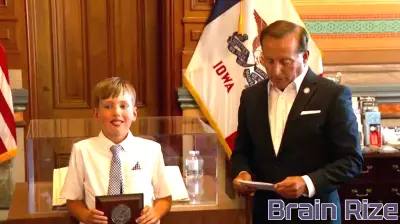 Young Advocate for Democracy: Iowa Boy Receives National Award